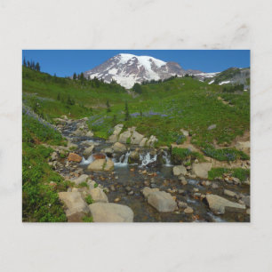 Postal Edith Creek en el Parque Nacional Mount Rainier
