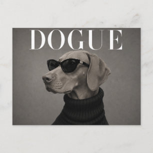 Postal Editorial de moda de lujo Vizsla