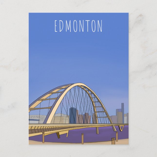 Postal Edmonton Alberta Canada (Anverso)