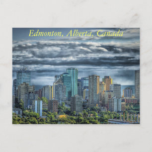 Postal Edmonton, Alberta en Canadá