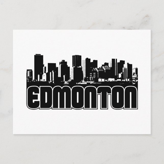 Postal Edmonton Skyline (Anverso)