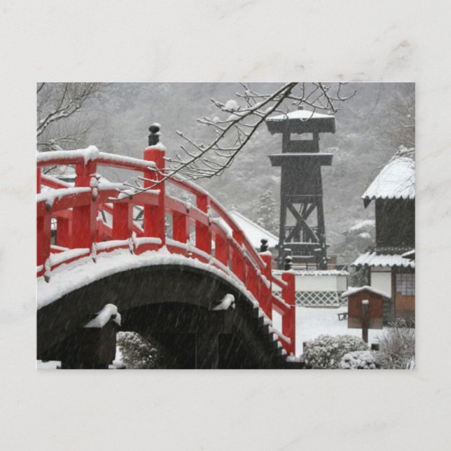 Postal Edomura, Japón (Anverso)