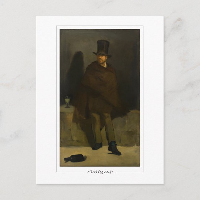 Postal Édouard Manet #130 - Arte refinada (Anverso)