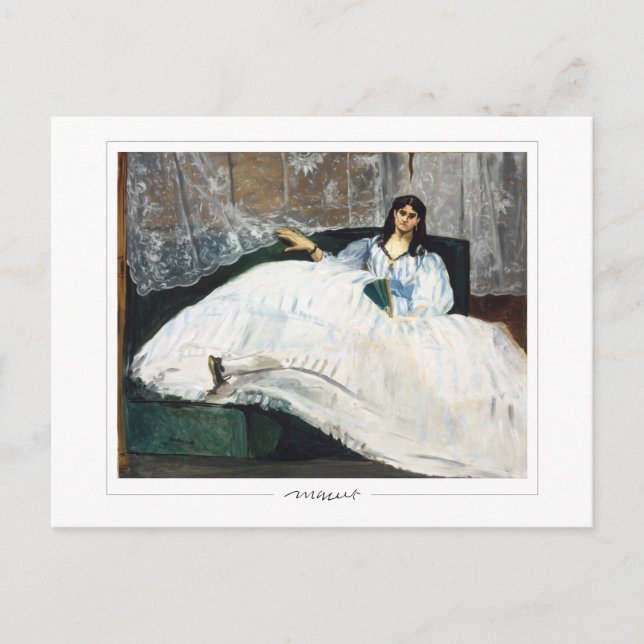 Postal Édouard Manet #141 - Arte fino (Anverso)