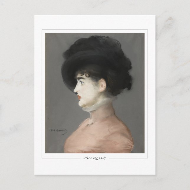 Postal Édouard Manet #162 - Bella Artes (Anverso)