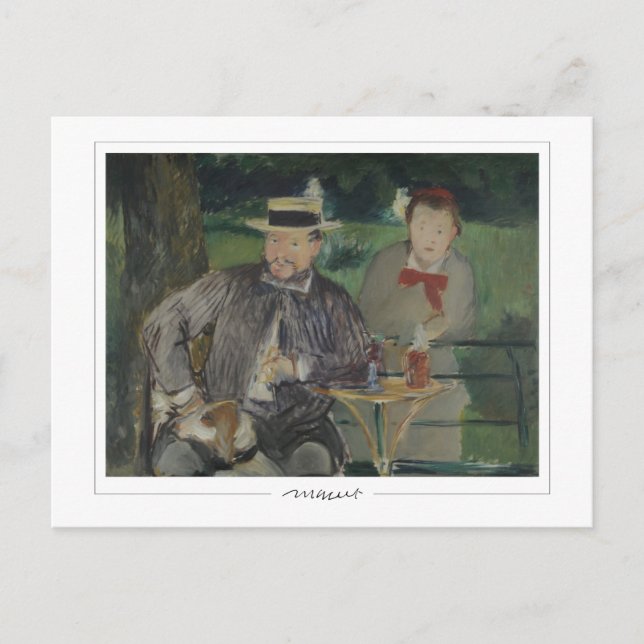 Postal Édouard Manet #17 - Arte Selecto (Anverso)