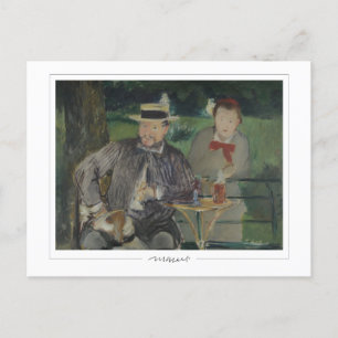 Postal Édouard Manet #17 - Bella Artes