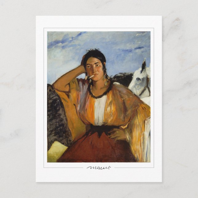 Postal Édouard Manet #199 - Bella Artes (Anverso)