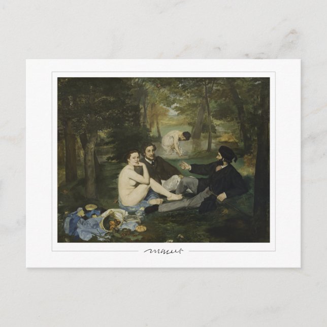 Postal Édouard Manet #213 - Arte Selecto (Anverso)