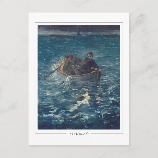 Postal Édouard Manet #27 - Arte Selecta (Anverso)