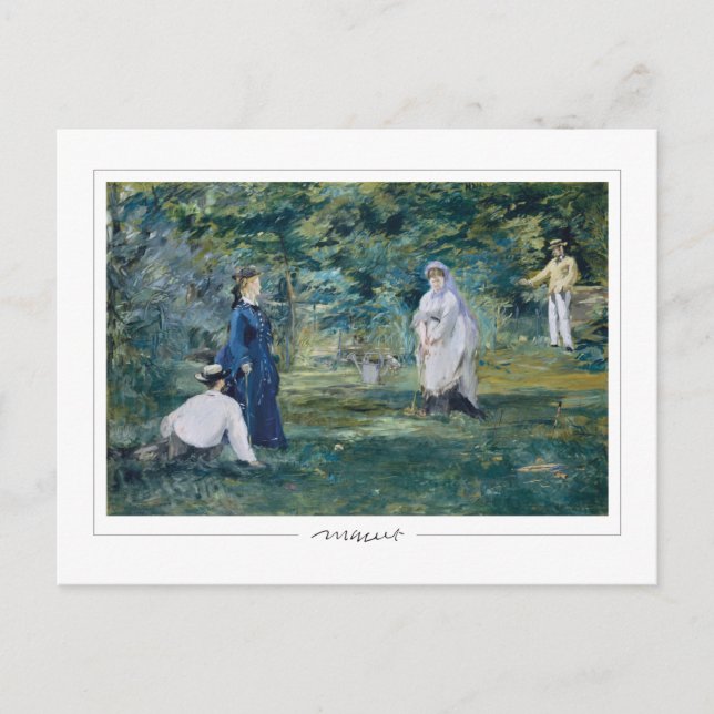 Postal Édouard Manet #4 - Arte Selecta (Anverso)