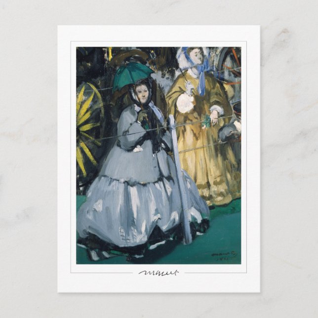 Postal Édouard Manet #8 - Arte Selecto (Anverso)