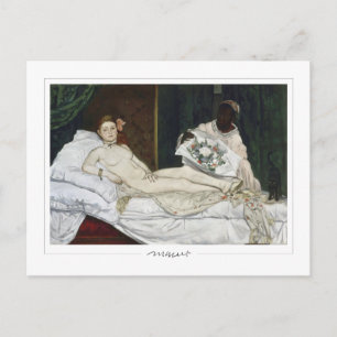 Postal Édouard Manet #98 - Bella Artes