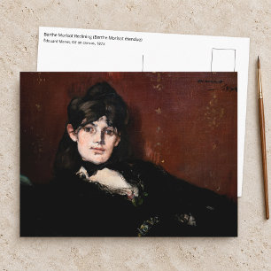 Postal Edouard Manet - Berthe Morisot Reclinada