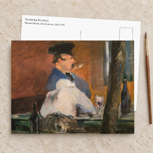Postal Edouard Manet - El Bar, Le Bouchon