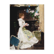 Edouard Mentha - Rompimiento del pintor en estudio