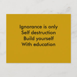 Postal Educación