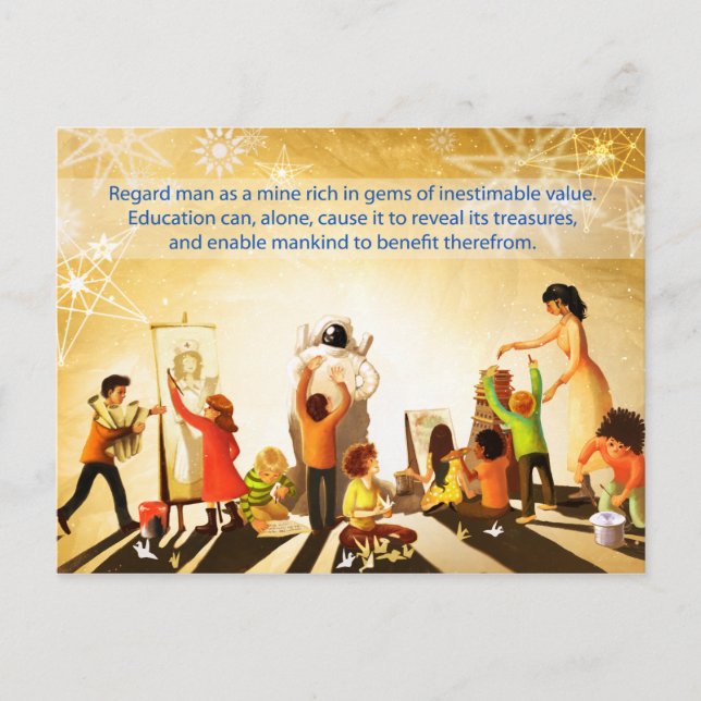 Postal Educación (Anverso)