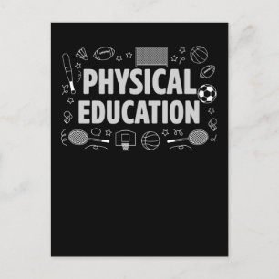 Postal Educación física Deportes Educación física Educaci