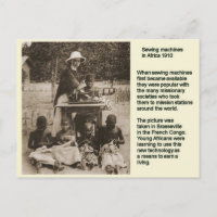 Educación, historia, máquina de coser en África 19