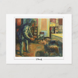 Postal Edvard Munch #13-3 - Arte fino