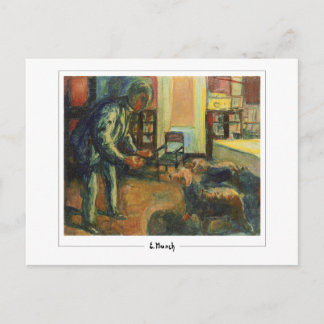 Postal Edvard Munch #13-3 - Arte fino