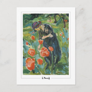 Postal Edvard Munch #187-2 - Arte fino