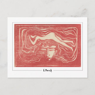 Postal Edvard Munch #258-2 - Arte fino
