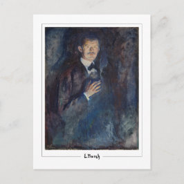 Postal Edvard Munch #332-3 - Arte fino