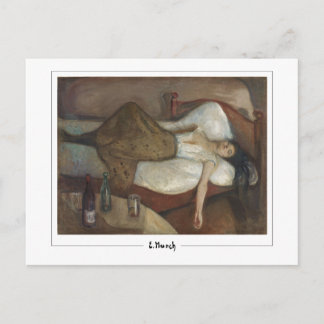 Postal Edvard Munch #340-3 - Arte fino
