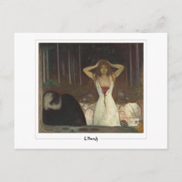 Postal Edvard Munch #358-3 - Arte fino