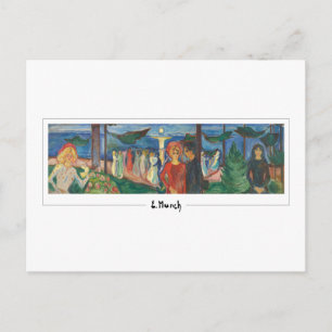 Postal Edvard Munch #384 - Arte fino