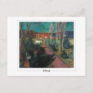 Postal Edvard Munch #621-2 - Arte fino