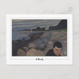 Postal Edvard Munch #767-3 - Arte fino