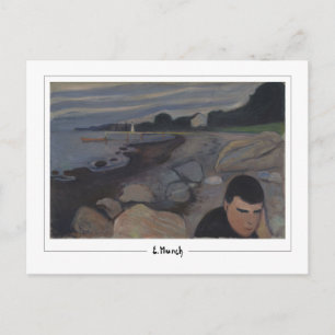 Postal Edvard Munch #767-3 - Arte fino