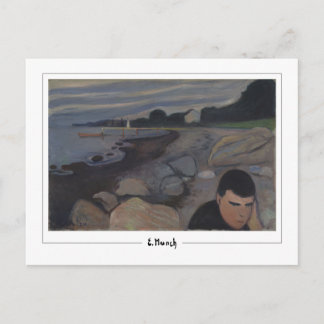 Postal Edvard Munch #767-3 - Arte fino