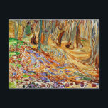 Postal Edvard Munch - Bosque Elm en primavera<br><div class="desc">Edvard Munch - Bosque Elm en primavera</div>