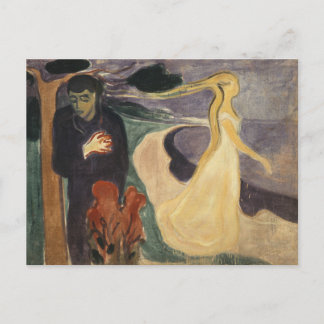 Postal Edvard Munch - Separación