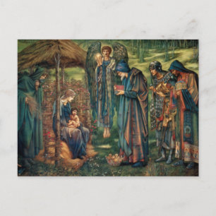 Postal Edward Burne-Jones: Estrella de Belén