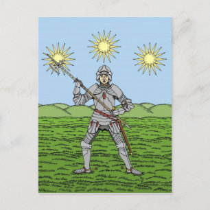 Postal Edward IV en Plate Armor