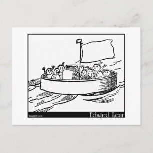 Postal Edward Lear's The Jumblies