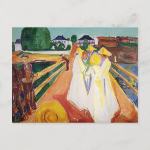 Postal Edward masca la pintura del arte