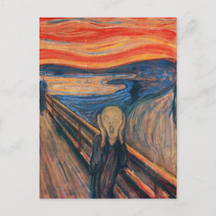 Postal Edward Munch The Scream