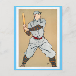 Postal Edward Penfield Béisbol