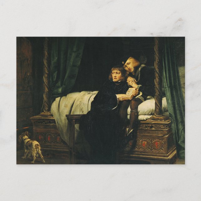 Postal Edward V y Richard, Duke de York en el (Anverso)