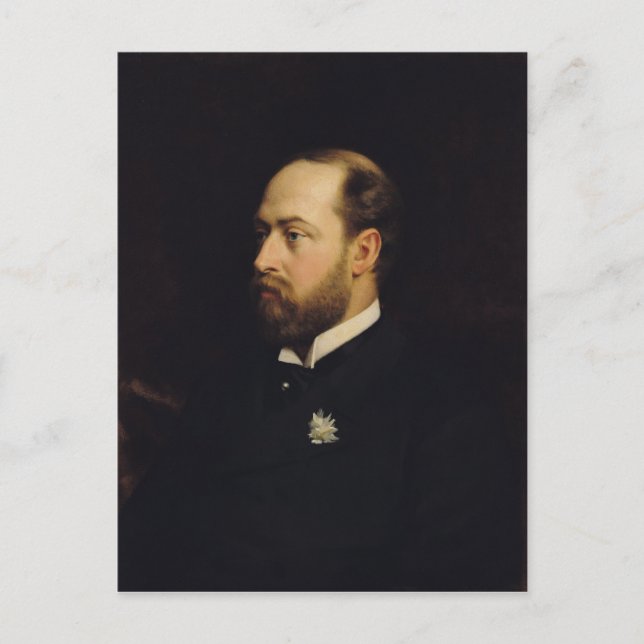 Postal Edward VII (Anverso)