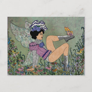 Postal Edwardian Fairy
