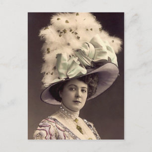Postal Edwardian Lady