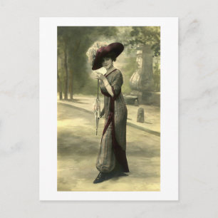 Postal Edwardian Lady