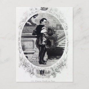 Postal Edwin Booth como Iago